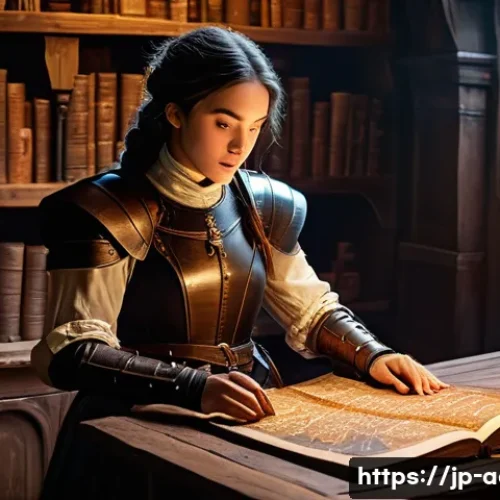 아키에이지 특수 퀘스트 클리어법 - **Prompt:** A brave female adventurer, dressed in practical yet stylish leather armor with intricate...